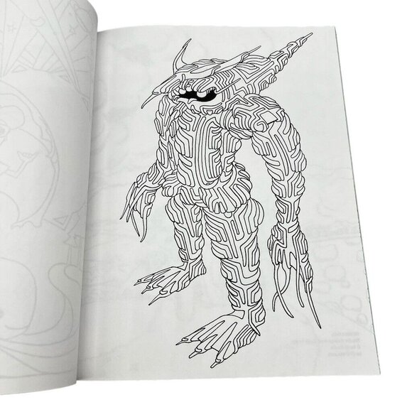 The Outside The Lines Collection Artists Coloring Book For Giant Imaginations By - Picture 11 of 16